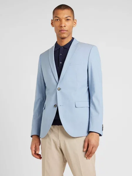 S.Oliver BLACK LABEL Sacou albastru deschis negru