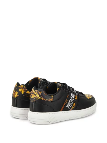 Sneakerși Versace Jeans Couture cu imagine negru
