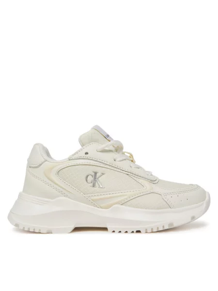 Sneakersy Calvin Klein Jeans białe