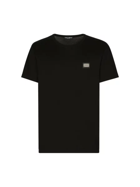 Koszulka Dolce And Gabbana z logo czarna