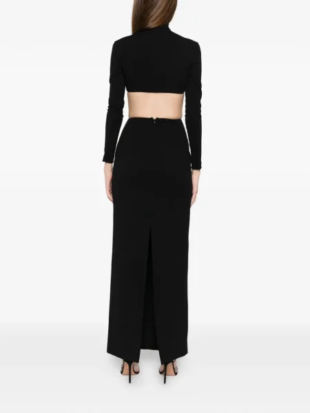 Rochie maxi Solace London de costum negru