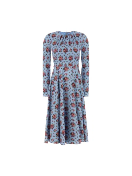 Sukienka szyfonowa Dolce And Gabbana szyfonowa