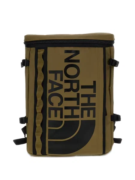 Plecak The North Face z nadrukiem zielony