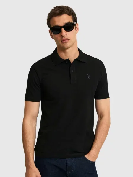 Поло U.s. Polo черное