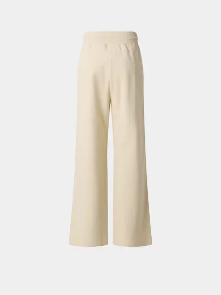 Повсякденні штани The North Face W ESSENTIAL LIGHT WIDE LEG PAN бежевий
