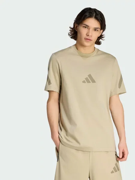 Футболка adidas ZNE коричневий