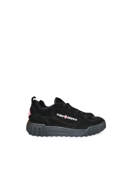 Sneakersy Casablanca skórzane czarne