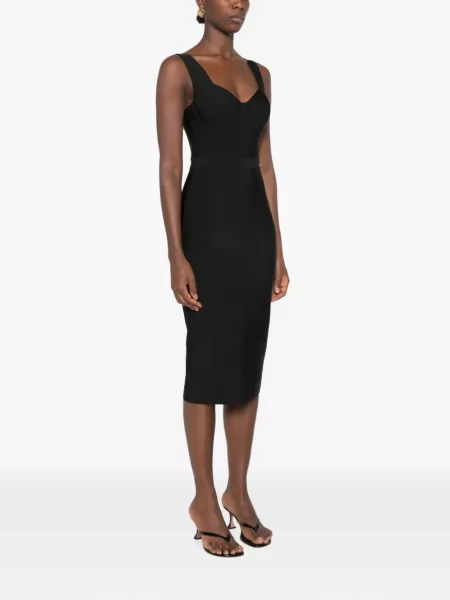 Rochie midi Elisabetta Franchi negru