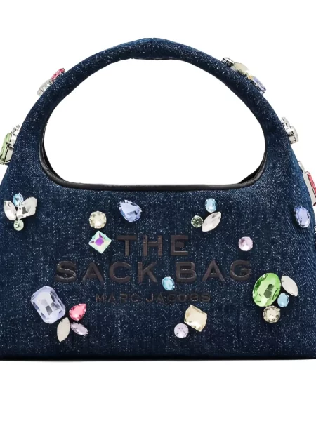 Geantă Marc Jacobs de cristal albastru