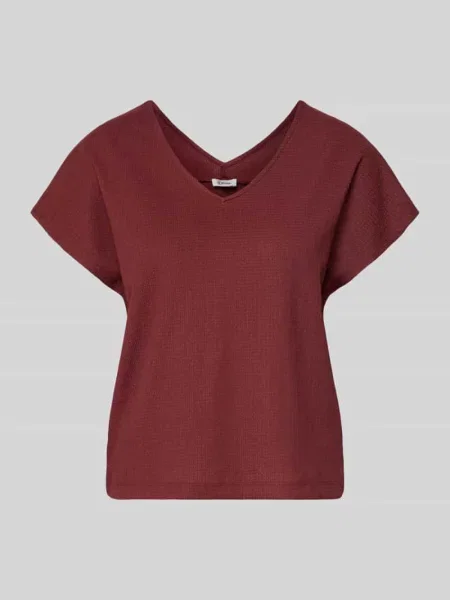 T-shirt o kroju relaxed fit ze wzorem na całej powierzchni S.oliver Red Label