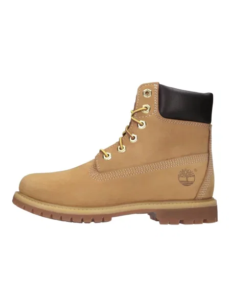 Botki Timberland skórzane brązowe