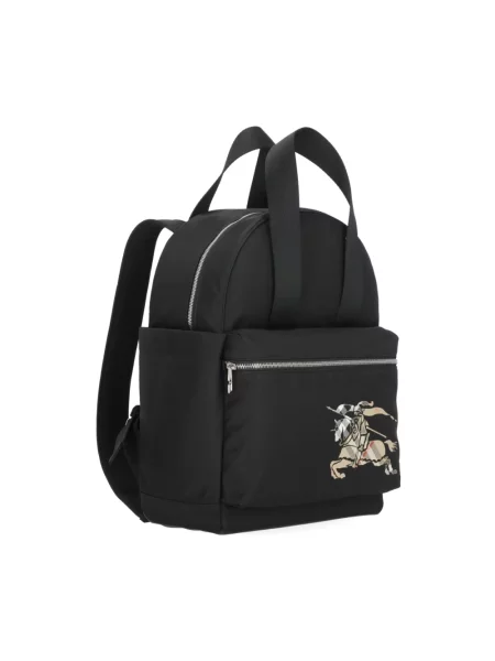 Torba Burberry skórzana w kratę czarna