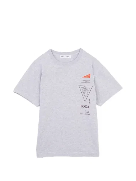 Tricou Toga cu imagine gri