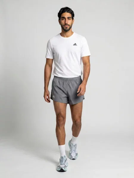 Trčanje kratke hlače Adidas siva
