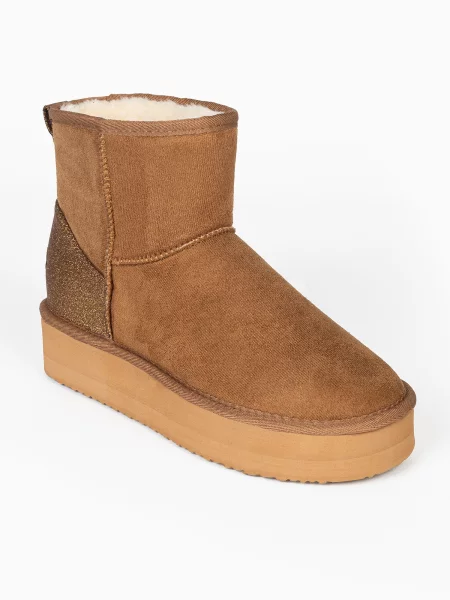 Island Boot Kozačky CASPIAN světle hnědá