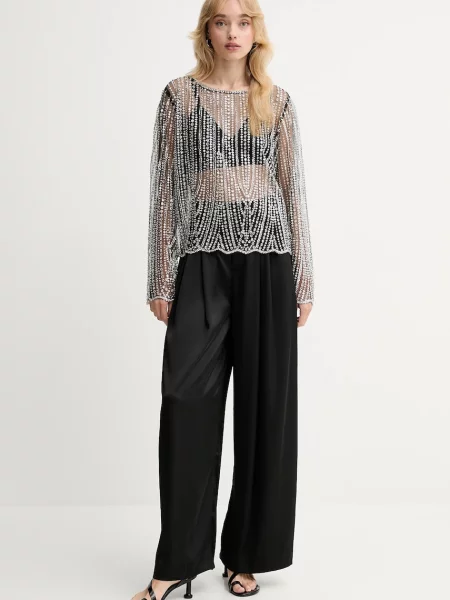 Блузка Gestuz візерунок срібний