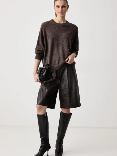 Weekend Max Mara пуловер дамски от кашмир WKDDETTO кафяво