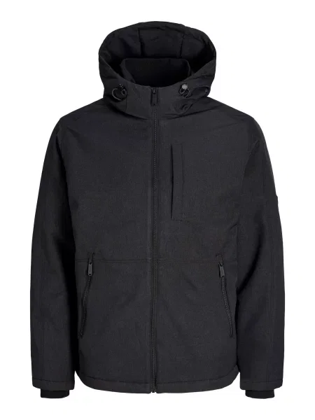 JACK & JONES Přechodná bunda JJEPETER melír černý