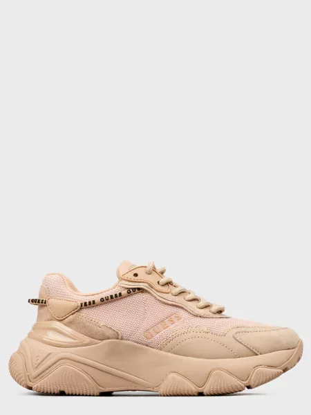 Кроссовки Guess бежевые