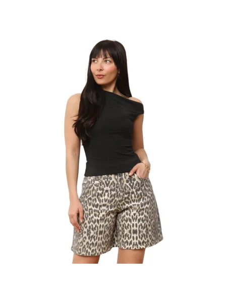 Top La Modeuse negru