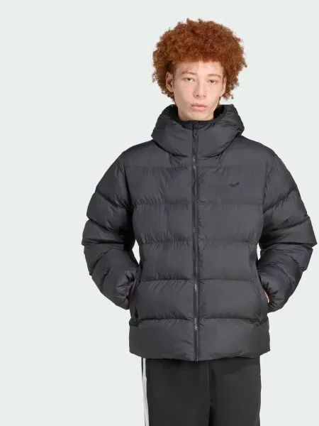 Пуховик adidas чорний