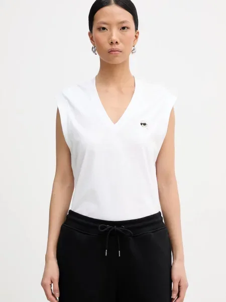 Tricou Karl Lagerfeld alb