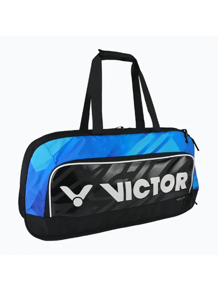 Чанта за ракети VICTOR черна/блестящо синя черно