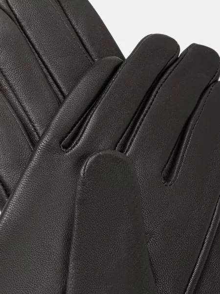 Кожаные перчатки Answear.lab коричневые