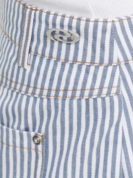 Prugaste hlače Résumé plava