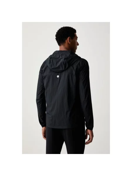 Kompaktowa kurtka Asics czarna