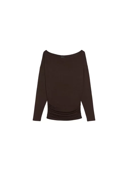 Bershka Tricou închis maro