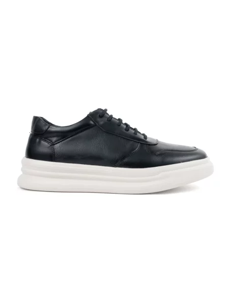 Lniane sneakersy Fregatta Stockholm niebieskie