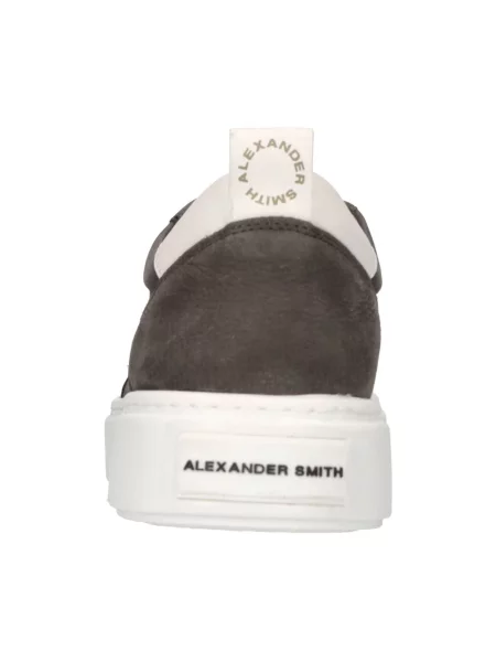 Sneakersy Alexander Smith skórzane brązowe