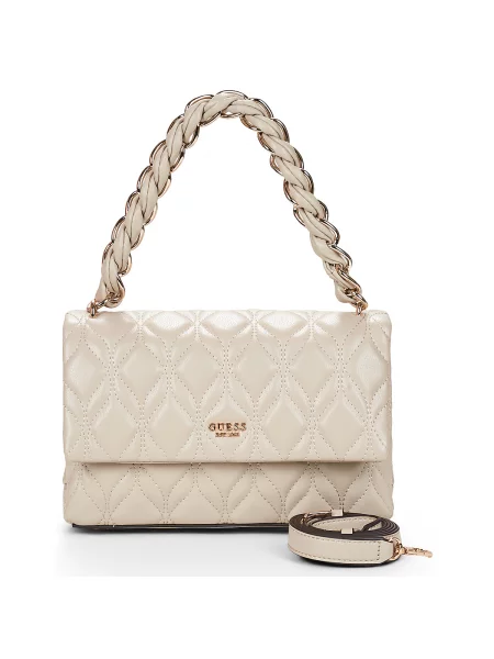 Geanta crossbody Guess alb