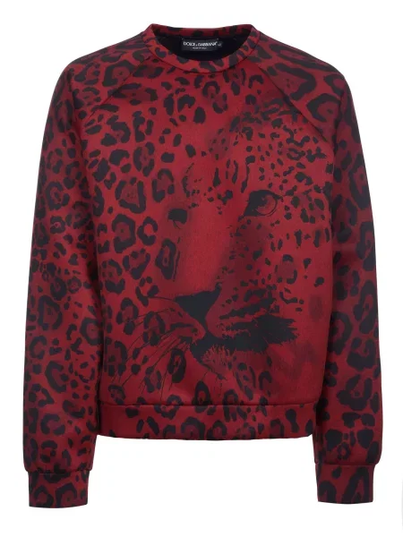 DOLCE & GABBANA Pulover Dolce & Gabbana Pullover' rdeča