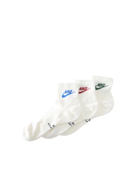 Nike Sportswear Șosete albastru / verde închis / roşu închis alb