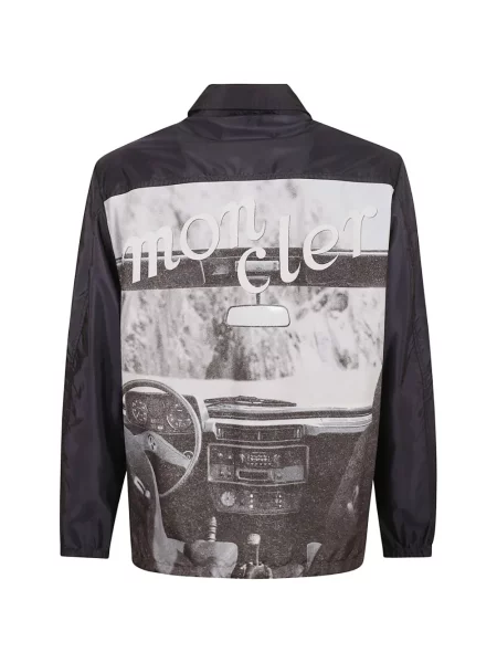 Geacă Moncler albastru