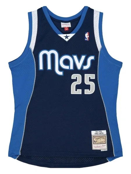 Cămașă Mitchell & Ness din jerseu albastru