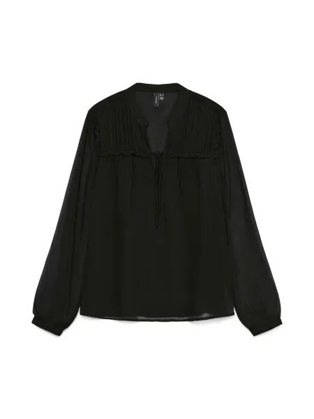VERO MODA Bluza VMLINEA' crna