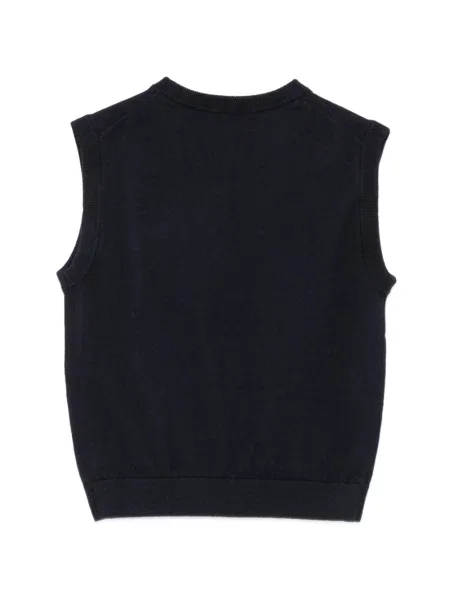 Gyerek mellény Emporio Armani kék