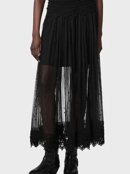 Спідниця Allsaints чорна