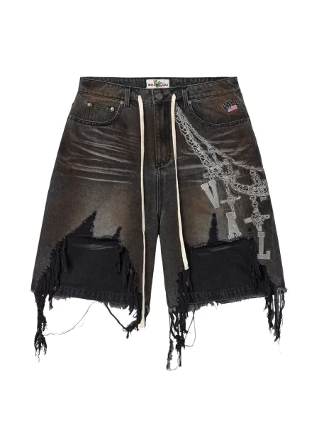 Pantaloni scurți Vale negru