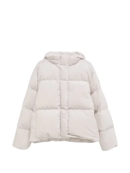 Páperová bunda Moncler biela