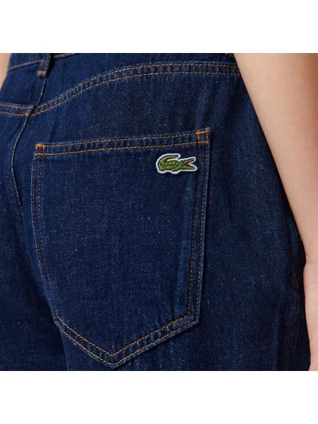Lacoste джинси Relaxed Fit блакитні