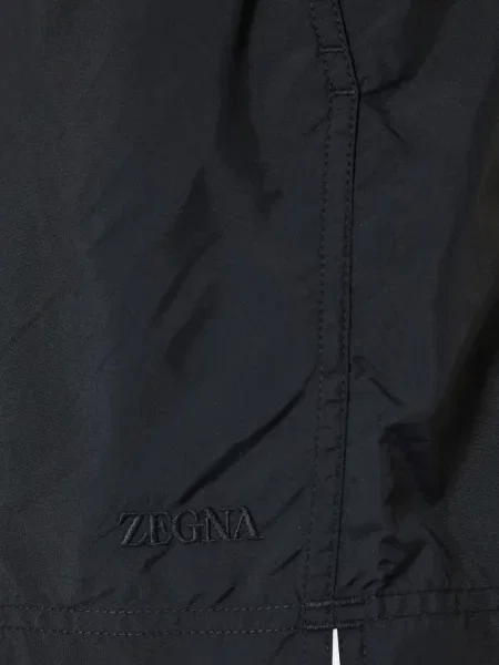 Slip de baie Zegna cu cordon albastru