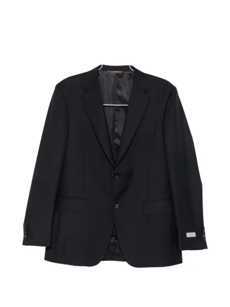 Costum Canali cu rever albastru