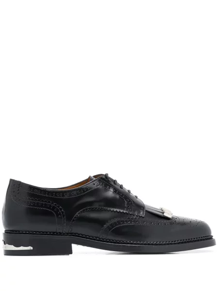 Brogues Toga Virilis din dantelă negru
