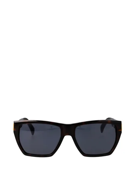 Ochelari de soare dreptunghiulari Dunhill maro