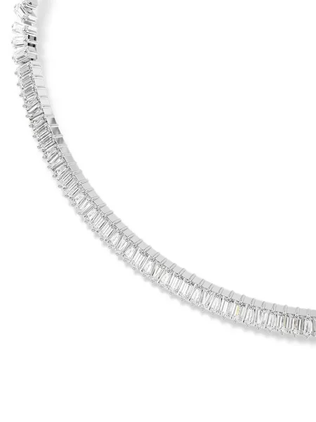 Palton Swarovski transparente argintiu