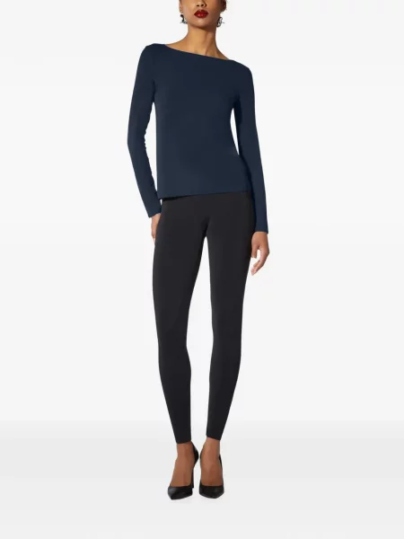 Lung tricou Wolford albastru